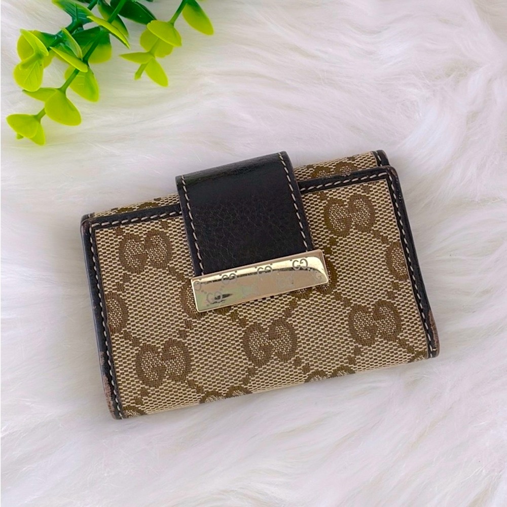 Gucci Monogram Canvas 6 Ring‎ Key Holder